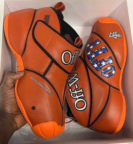 Basketball-Shaped Sneakers
