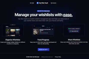 Digital Wishlist Organizers: My Wish Vault Houses Wishlists in One ...