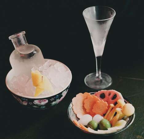 Sub-Zero Herbaceous Martinis