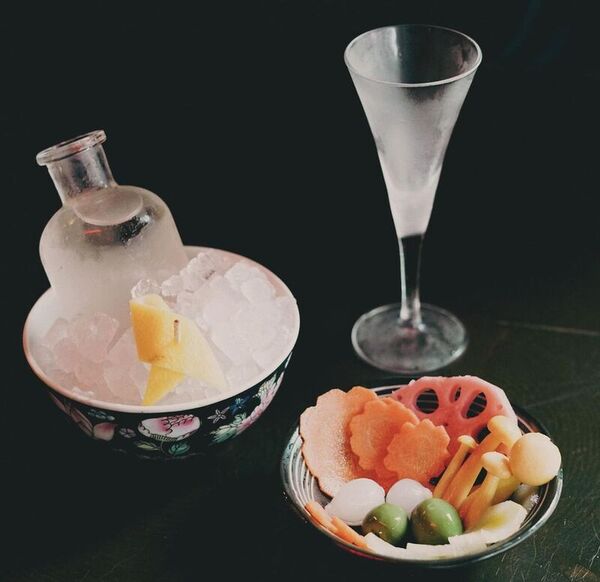 Sub-Zero Herbaceous Martinis