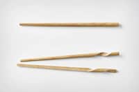 Culture-Honoring Spiralled Chopsticks Image 1