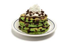 Minty Cookie-Infused Pancakes