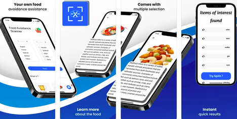 Multi-Lingual Food Label Scanners