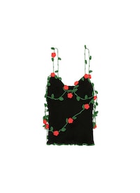 Crocheted Rose Garden Apparel