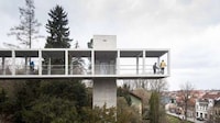 Welded Steel Cantilevered Footbridges Image 2