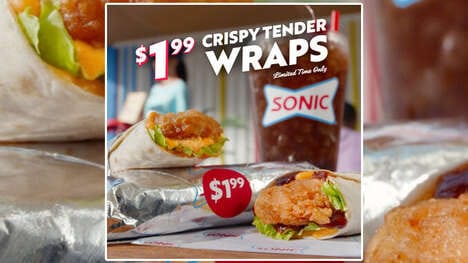 Low-Cost QSR Snack Wraps
