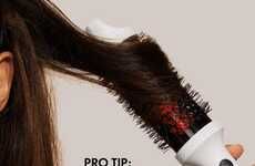 Infrared-Heated Hair Brushes