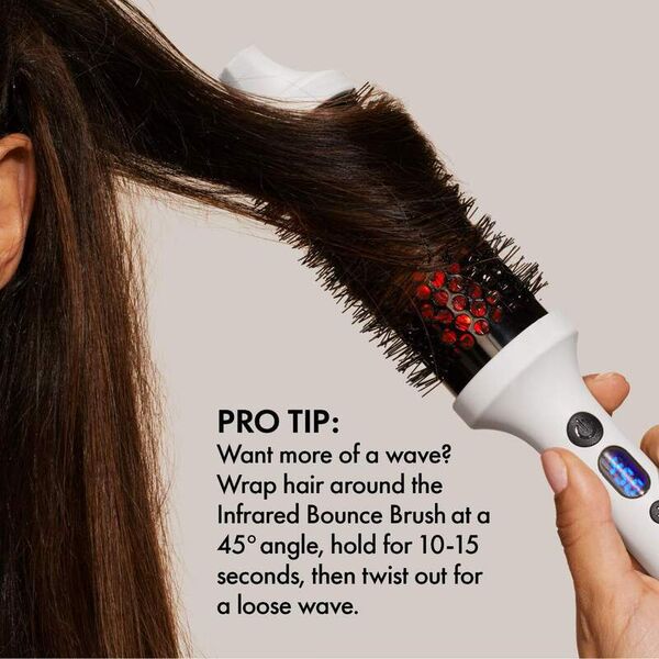 Infrared-Heated Hair Brushes