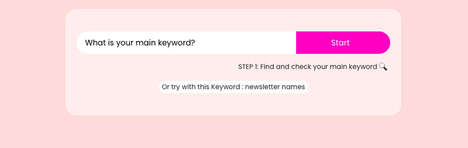 Business Idea Keyword Checker
