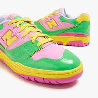 Patent Leather Colorblocking Shoes Image 2