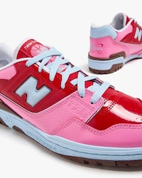 Patent Leather Colorblocking Shoes Image 4