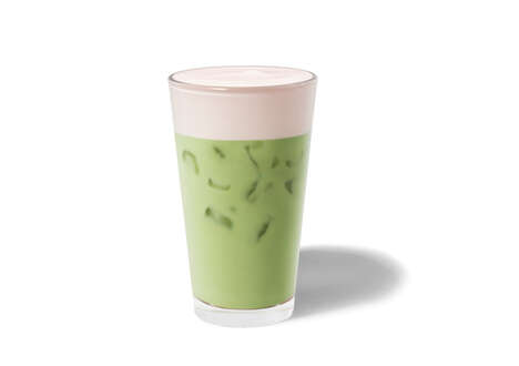 Fruity Refreshing Matcha Lattes