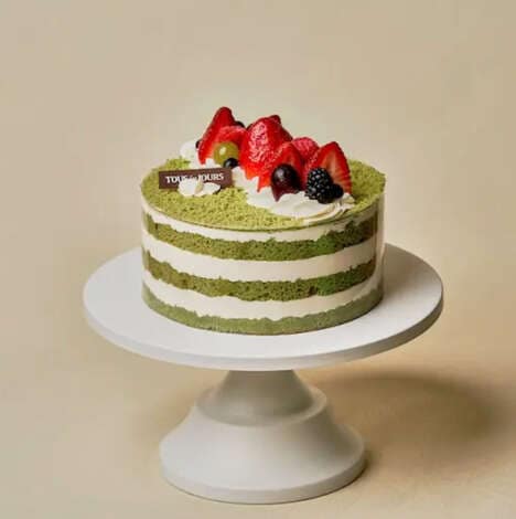 Matcha Patty's Day Cakes