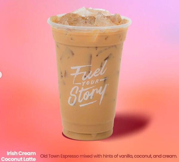 Coconut Cream Vanilla Lattes