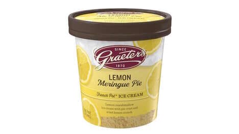 Citrusy Meringue Ice Creams