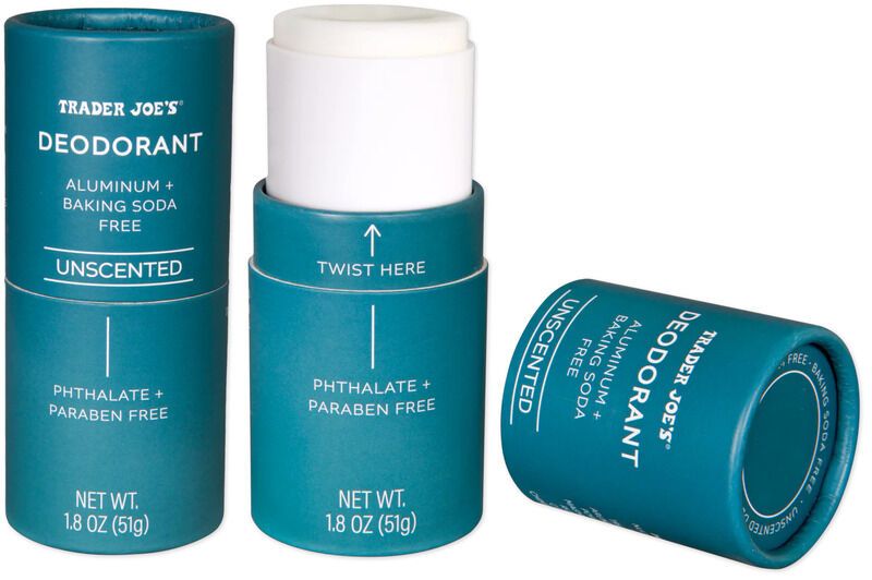 Moisturizing Unscented Deodorants