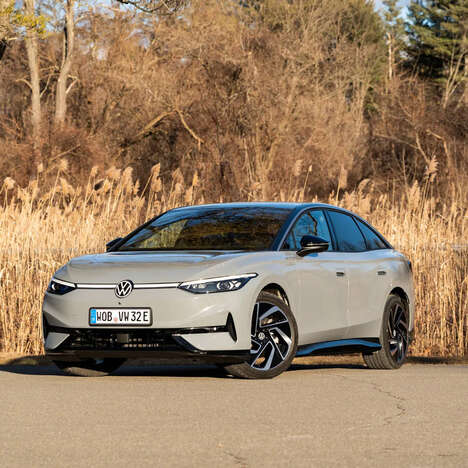 All-Electric Sleek Fastback Sedans