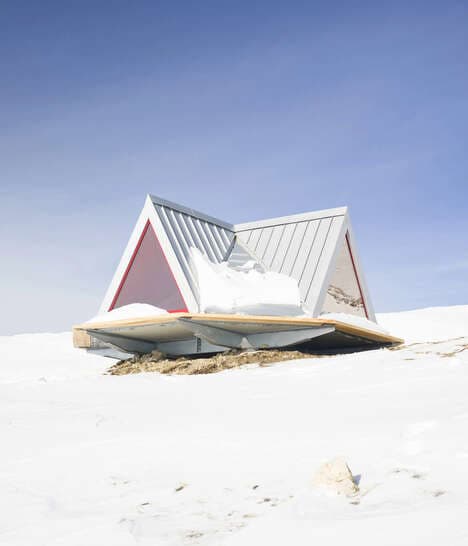 Aluminum Cladded Mountain Refuge