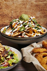 Beer Cheese-Covered Nachos