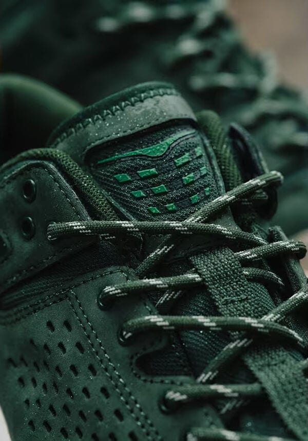 Weatherized Nubuck Leather Sneakers