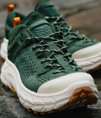 Weatherized Nubuck Leather Sneakers Image 3