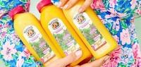 Co-Branded Juice Bottles