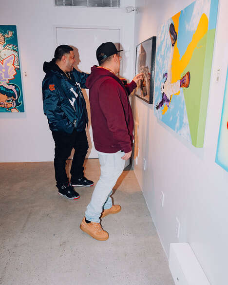 Miniature Artful Hip-Hop Landmarks