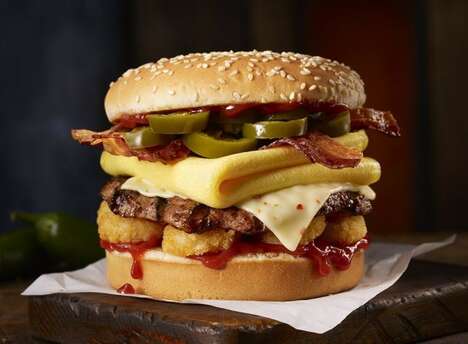 Piquant Breakfast Burgers