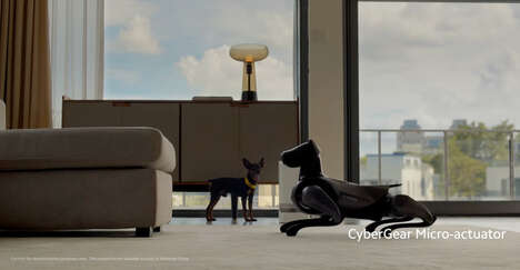 Bio-Inspired Guard Dog Robots