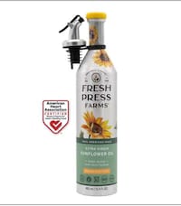 Fresh Homegrown Sunflower Oils