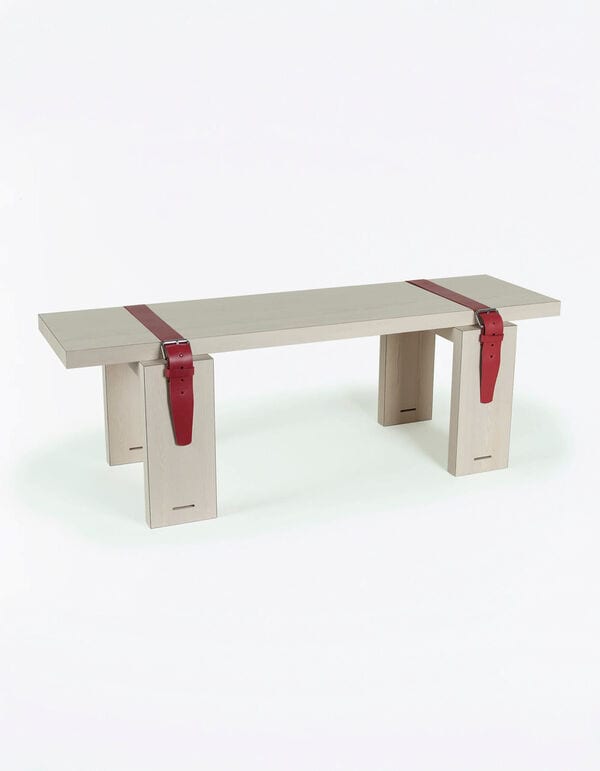 Leather Strap Benches