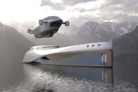 Luxurious Superyacht Airship Concepts