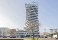Twisted Concrete Tower Structures Image 1