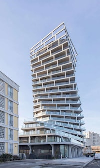 Twisted Concrete Tower Structures Image 2