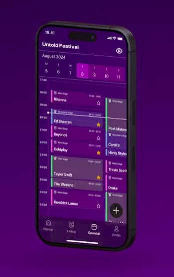 Comprehensive Festival Apps