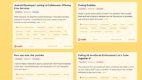 Collaborative Developer Hubs