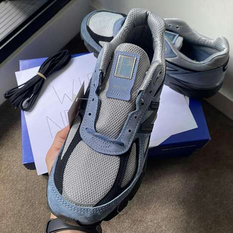 Blue Tonal Lifestyle Sneakers