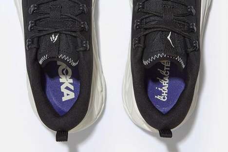 Sleek Monochromatic Hiking Sneakers