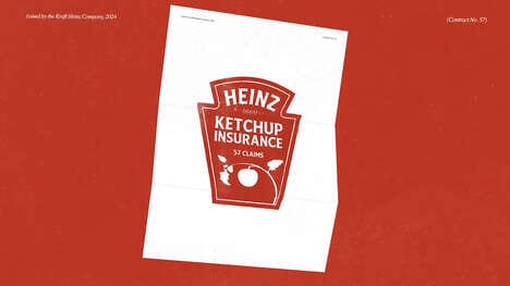 Condiment Spill Insurance Campaigns