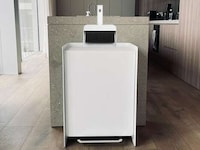 Chic Utilitarian Trash Cans