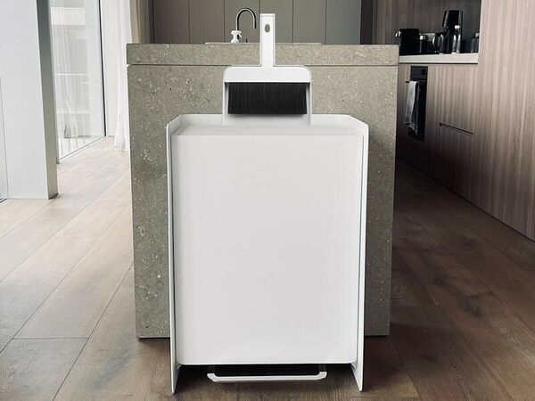 Chic Utilitarian Trash Cans