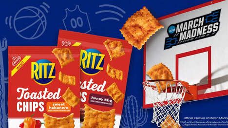 Basketball-Celebrating Snack Crackers