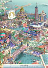 Bright Celebratory Olympic Posters Image 2