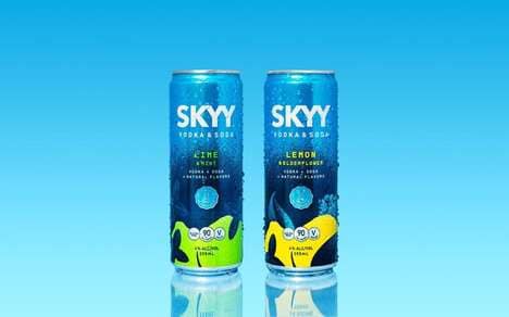 Citrusy Branded Spirit Cocktails