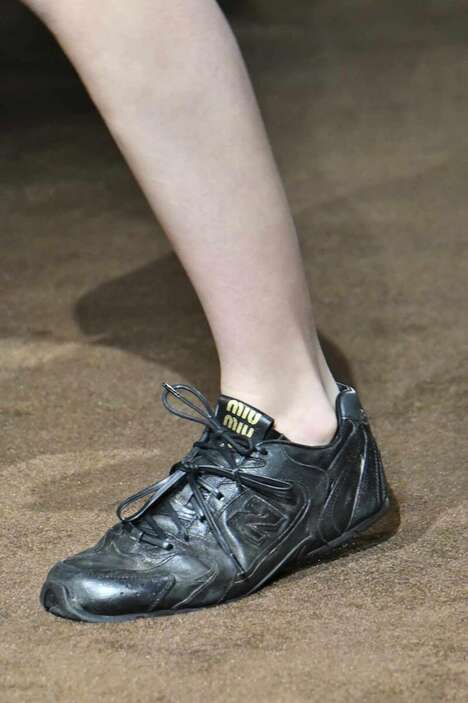 Collaborative Slim-Fit Fashion Sneakers