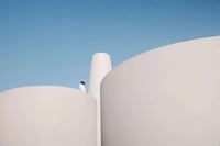 Geometric Cone-Shaped Mosques Image 1