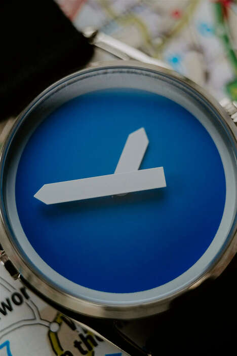 Motorway-Inspired Minimal Timepieces