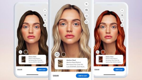 AR Retailer Haircare Experiences