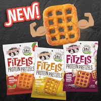 Snackable Protein Pretzels