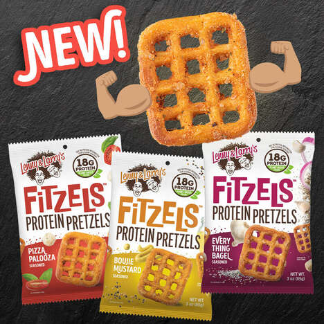 Snackable Protein Pretzels